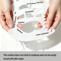Multi-Functional Eye Makeup Guide Card