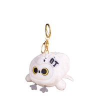 Soft Keychain Cute Stuffed Animal Keychain Soft Toy with Key Loop Mini Accessory Soft for Teens, Keys, Backpacks