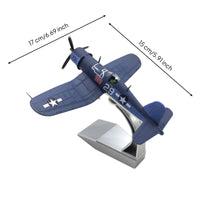 Printed Markings  1:72 Naval Fighter Model Navy Fighter Model Fixed Wheels Die-Cast Plane