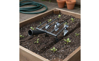 Ditching Hoe Multifunctional Hand Cultivator Hoe Furrowing Rake for Gardeners, Agriculture