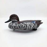 Floating Duck Decoy Lifelike Duck Decoy Pond Ornament Lightweight Sculpture Plastic for Pool, Garden