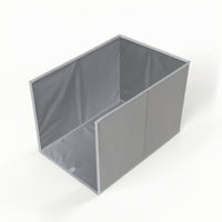 Cat Waste Receptacle Enclosure with Mat Removable Open-Top Waste Receptacle Enclosure Secure Pet Supply for Small Areas