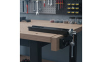 Tail Vise Sliding Table Vise with Handwheel Clamp Bolt-down Heavy-Duty for Woodworkers, Workshop