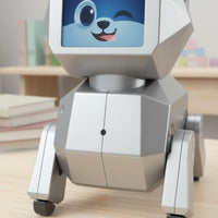 Early Learning AI Pet Robot Storytelling Voice Chat Robot Toy 30+ Actions for Children, Kids, Playtime