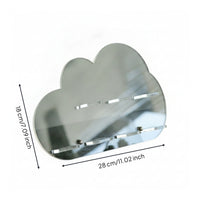 Cloud Shape Dessert Rack Clear Macaron Display Stand Transparent for Party Hosts