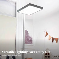 Full Color Range Floor Lamp Flicker Full Color Range Study Lamp High Color Rendering Upright Piano Light for Children, Students, Classroom, Bedroom