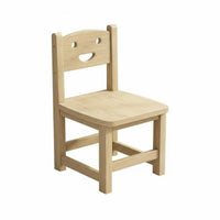 Hardwood Wood Short Wooden Backrest Stool Minimalist Design Small Bench Sturdy Construction Household Furniture Space-Saving for Children, homeowners, Apartment Dwellers, Living Room, Bedroom, Entryway, Bathroom