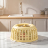 Food Cover with Handle Stackable Lid Lightweight for Kitchen, Home Cooks