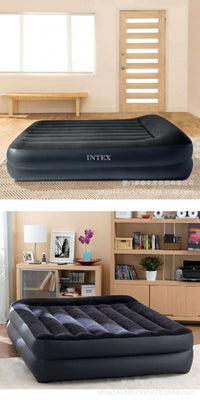 intex 充气床垫 双人家用床加厚双层简易床气垫床现货
