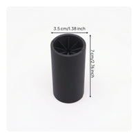 Cylindrical Yarn Fluffer with Split Seam Hollow Yarn Fluffer Portatile Fluffing Tool Facile Da Usare for Knitting
