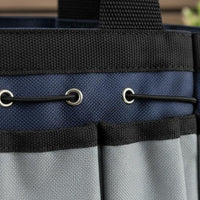 Waterproof Gardening Tool Tote Bag Large Capacity Oxford Cloth Garden Tote Water Resistant Garden Tool Bag Long-Lasting for Gardeners, Handymen, Yard Work, Home Repair