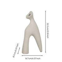 Human Figure Vase Abstract Human Body Vase Minimalist Sculpture for Homeowners, Entryway