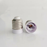 Rated Current 3A E27 to MR16 Adapter for Home Lighting, Flame Retardant Material E27 to G5.3 Adapter, Single LED Bulb Adapter, DIY Extension Lamp