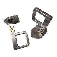 Aluminum Alloy Rear Seat Back Angle Adjustment Bracket Brushed Seat Angle Adjustment Bracket Thick Long-Lasting for Vehicle Modification