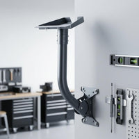 Curved Mounting Bracket Metal Adjustable Wall Mount Kit Powder Coated Outdoor Hardware for Boat