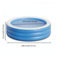 Three-Layer Inflatable Swimming Pool Thickened Inflatable Pool Portable Long-Lasting for Toddlers