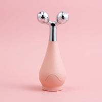 360° Rotating Stainless Steel Ice Roller for Face and Eyes, Cooling Metal Massage, Balls Puffiness Reduction for Women