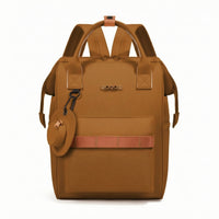 Structured Diaper Backpack with Pouch Large Maternity Backpack Multifunctional Baby Travel Bag Functional for Parents