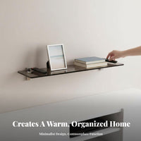 Clear Acrylic Floating Shelf multipurpose Use Clear Acrylic Rack Multi-Functional