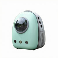 Mesh Panel Bubble Window Pet Carrier Top Carry Handle Astronaut Pet Backpack Oxford Cloth