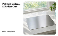 Stainless Steel Pet Cooling Plate Metal Pet Cooling Plate Rounded Corners