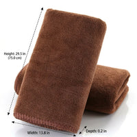 Split Microfibre Cloth and Microfibre Towel for Car Cleaning, 35cm x 75cm Microfibre Cloth, High Absorbency 150D Polyester Composite