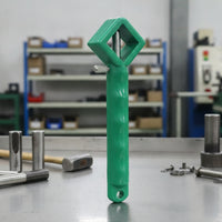 Stamping Handle Textured Stamp Punch Holder Sturdy Tool Handle with Screw for Metalworking