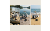 Long-Cast Metal Reel Sealed Reel with Angled Spool left/right Interchangeable Tackle Powerful for Lure Fishing