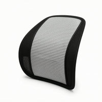 Ergonomic Support Cushion Breathable Back Support Cushion Soft Pillow with Straps Long-Lasting for Commuters