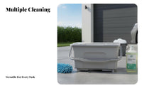 Rectangular Car Wash Container Multi-Functional Window Cleaning Container Sturdy Duty Cleaning Holder Long-Lasting Home Storage