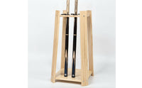 Billiard Cue Rack Wooden Pool Cue Holder Upright Organizer for Game Room