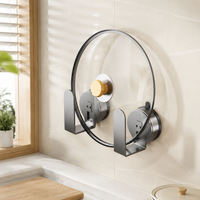 Pot Lid Stand, Cutting Board Stand, Kitchen Rack, Suction Cup Type, No Wall Drilling Required, Compatible with Rental Homes, Modern Minimalist Design