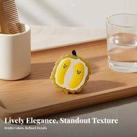 Fruit Hair Grip Fastener Stylish Fruit Hair Grip Food Shaped Jaw Fastener Bright Hues Strong Grip for Teenagers