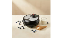 Non-Stick Electric Waffle Cone Maker Nonstick Waffle Cone Maker Hinged Kitchen Appliance Indicator Lights