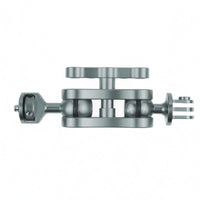 Double-Ball-Joint Mount Compact Articulated Bracket Balanced Hardware