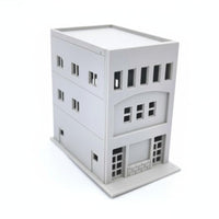 1/150 Japanese Building Model Hobby Grade N Scale Building Kit Easy to Assemble Diorama Accessory for Dioramas