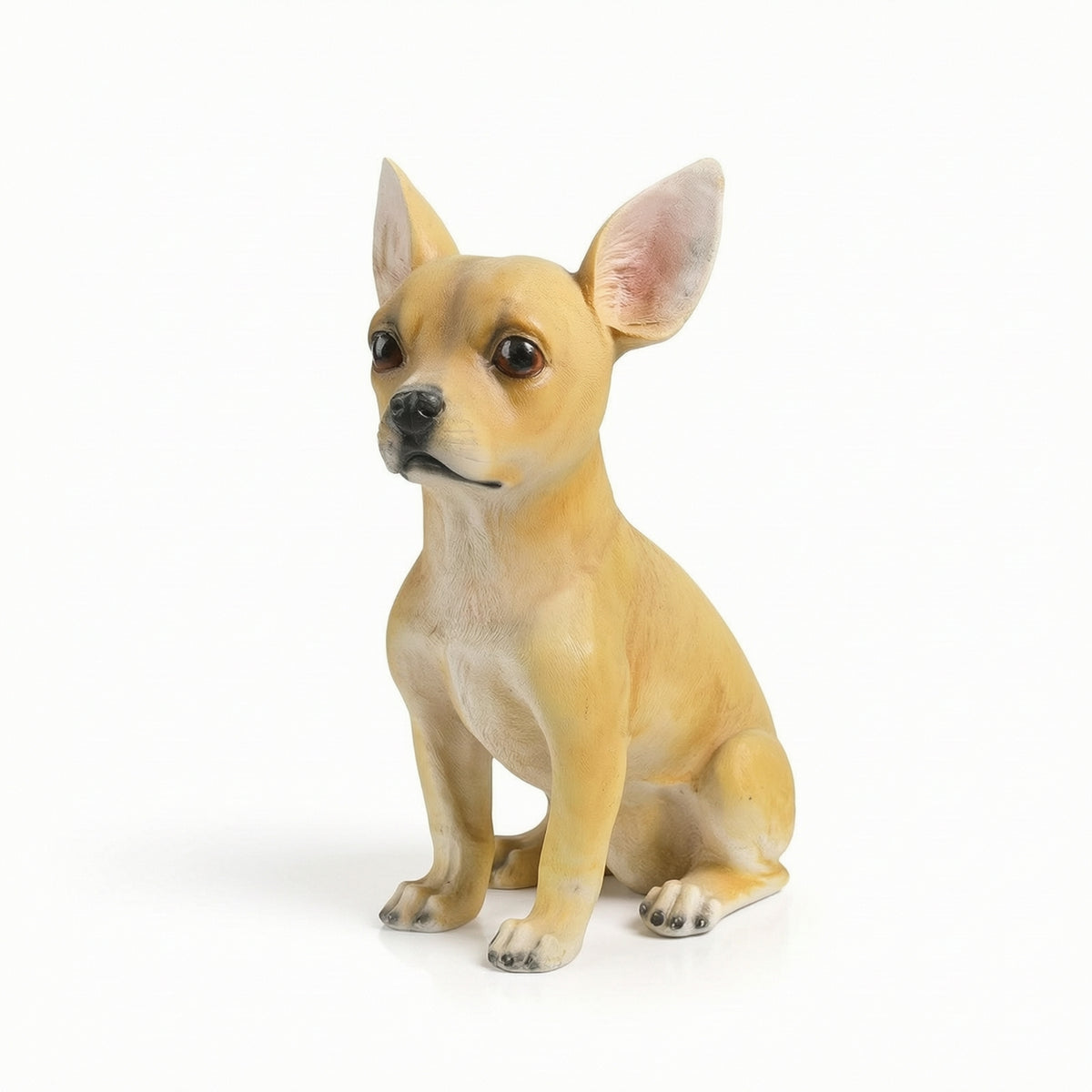 Dog Statue Realistic Polyresin Decoration for Home Decor, Entryway