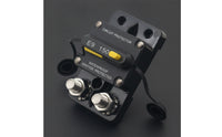 Manual Reset Circuit Breaker Marine-Grade Circuit Breaker with Terminal Protectors Dust-Resistant Overload Protector for Vehicle Wiring