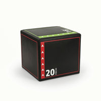 3-in-1 Foam Plyo Box High-Density Plyo Box Firm Stable for Fitness Enthusiasts, Athletes, Home Gym, Functional Fitness