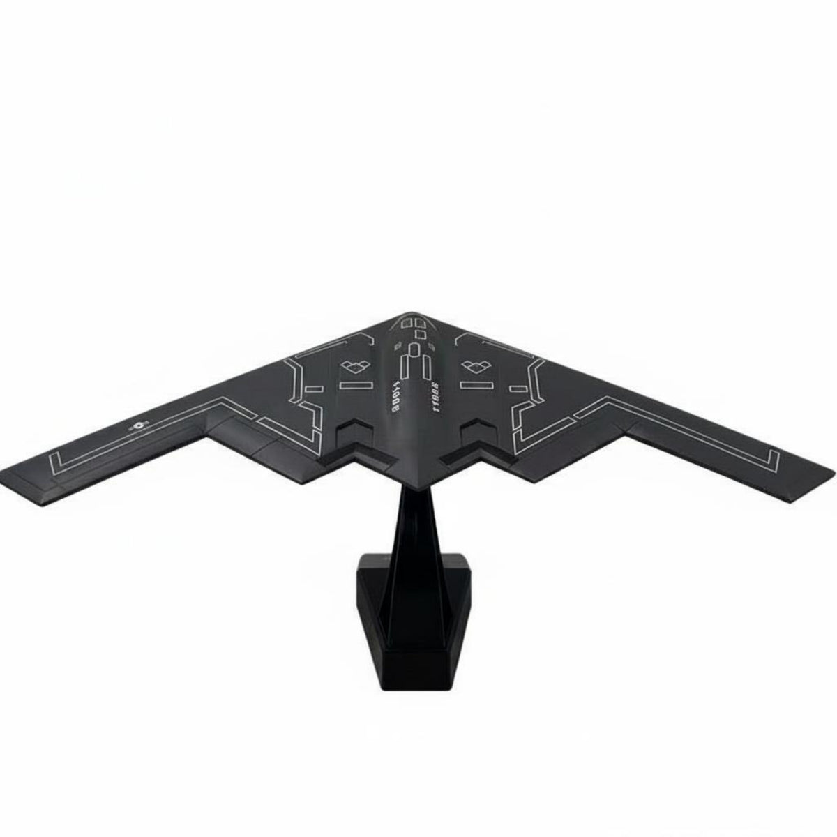 Retractable Landing Gear B-2 Phantom Stealth Aircraft Model Highly Detailed 1:200 B-2 Aircraft Model Aircraft Model for Collectors, Aviation Enthusiasts History Buffs, Desk Decoration, Office, Bookshelf