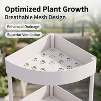 Tiered Plant Stand, Expandable Greenhouse Shelving for Young Plants, Freestanding Indoor Garden Plant Stand, Multi-Tier Patio Conservatory