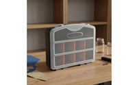 Multi-Use 10-Grid Compartment Box Easy to Organize Screw Organizer Box Portable Lightweight for Workshop