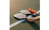Long-Lasting Wood Construction Wooden Pickleball Paddles Non-Slip Grip Pickleball Paddle Kit Breathable Handle Sports Equipment Lightweight Design for Outdoor