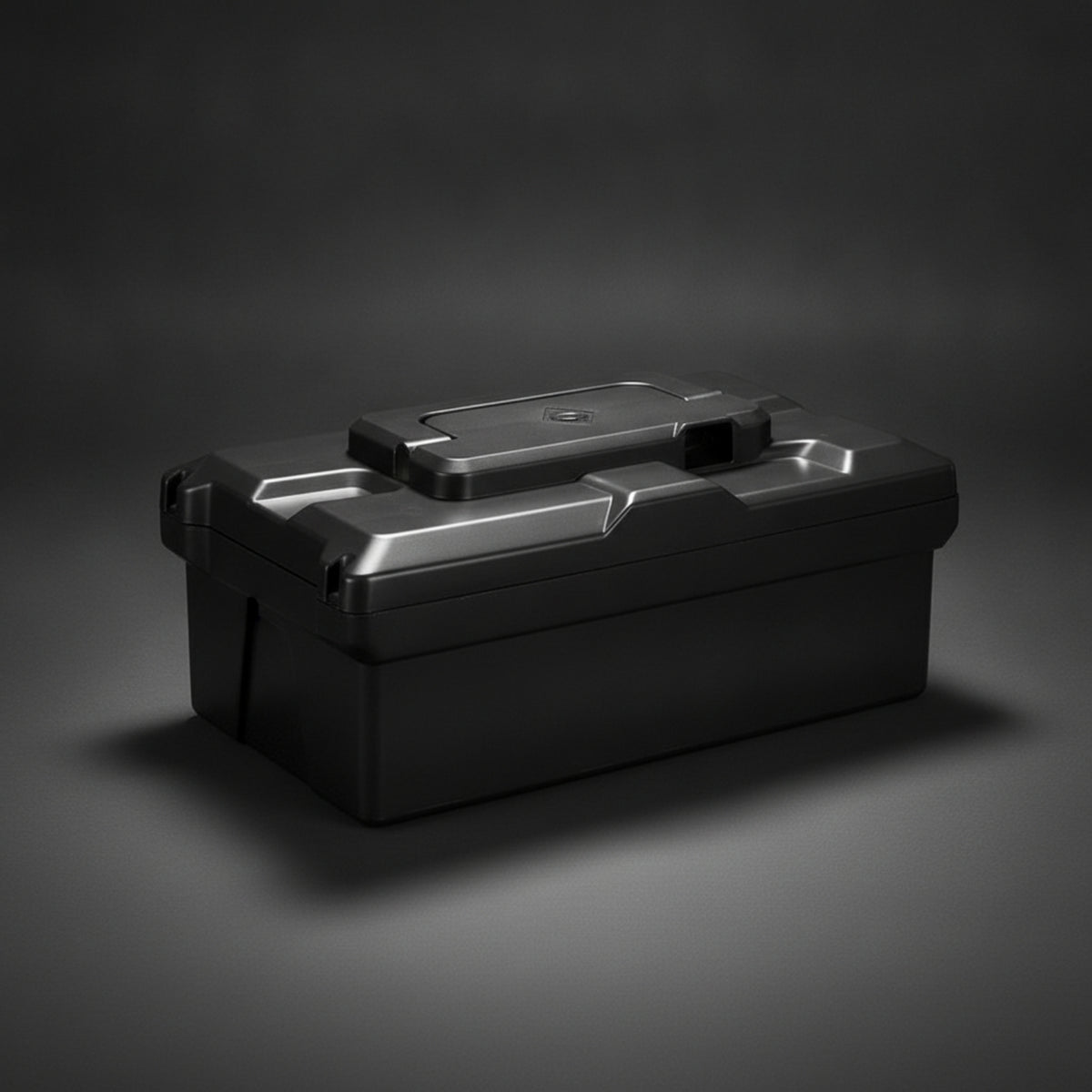 Hard-Shell Electric Cycle Battery Box Durable Electric Bicycle Battery Box Einfach Zu Installieren Batteriebox Mit Ladeanschluss Shielding for Cyclists