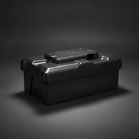 Hard-Shell Electric Cycle Battery Box Durable Electric Bicycle Battery Box Einfach Zu Installieren Batteriebox Mit Ladeanschluss Shielding for Cyclists