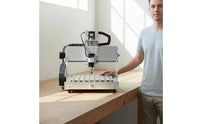 Desktop CNC Engraving Machine Multi-Material Small CNC Milling Machine High Precision Machining Tool for Hobbyists, DIY Enthusiasts, Workshop, Garage