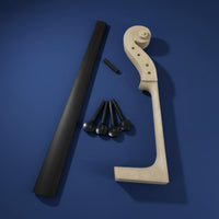 Steel Core Strings 4/4 Cello Parts Kit Maple Cello Neck Set for Luthiers, Instrument Makers, Music Workshop