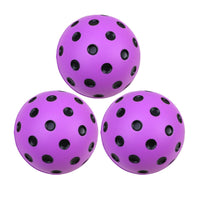 8 Pieces Noise Reduction Foam Pickleball Indoor Safe Quiet Pickleball for Home