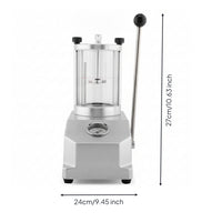 Watch Waterproof Tester Transparent Glass Cylinder Industrial Equipment Metal Lever