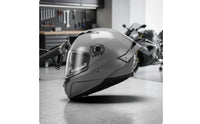 Full-Coverage Headgear Helmet with Sun | DOT Approved, Aerodynamic with Sun Visor, for Highway Riding